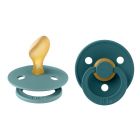 Pack de 2 sucettes Colour Caoutchouc anatomique 6 mois+ Island sea et Forest lake