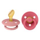 Pack de 2 sucettes Colour Caoutchouc anatomique 6 mois+ Dusty pink et Coral