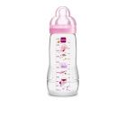 Biberon 330ml Easy Active Décoré rose