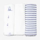 Lot de 3 langes Cap Ferret