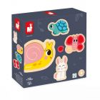 Lot de 4 puzzles évolutifs Jardin