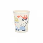 Lot de 8 gobelets Le Chantier de Construction