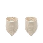 Lot de 2 bavoirs Andrea Sandy