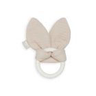 Anneau dentition silicone Oreilles de lapin Nougat