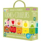 Coffrets d'apprentissage Livre et Puzzle - Apprends tes premières formes et couleurs