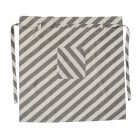 Tablier en coton gris