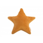 Coussin étoile Aristote velvet farniente yellow