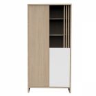 Armoire portes et niche blanche Tokyo