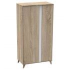 Armoire 2 portes Nova Blanc lin