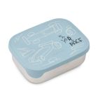 Lunch box enfant Arthur Race cars Beach blue