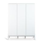 Armoire 3 portes - Crème