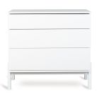Commode 3 tiroirs Ashi - Crème