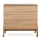 Commode 3 tiroirs Ashi - Honey Ash