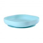 Assiette silicone à ventouse Light Blue