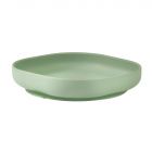 Assiette silicone à ventouse Sage Green