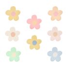 Lot de 8 assiettes Marguerite
