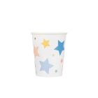 Lot de 8 gobelets Happy Birthday Étoiles