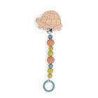 Attache tétine Trois petits lapins - Tortue