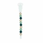 Attache sucette en silicone vert