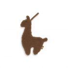 Attache tétine Lama Caramel