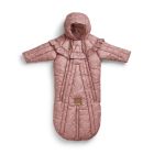 Combinaison pilote 6-12 mois chaude et convertible Pink Petit River Rose
