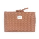 Pochette à langer compacte Gaufre Cannelle