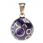 Bola de grossesse Spirales violettes