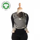 Écharpe de portage Tricot-Slen Bio Design black & white stripes