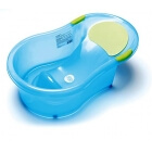 Baignoire 0-6 mois bleue translucide + transat intégré