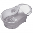 Baignoire 0-6 mois grise pailletée translucide + transat intégré