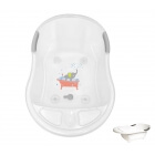 Baignoire bébé avec vidange Eléphant Blanc