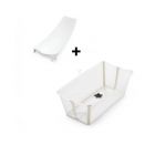 Baignoire Flexi Bath XL + transat de bain - Sandy beige (transat offert)