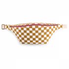 Sac banane Damier Washed et Caramel