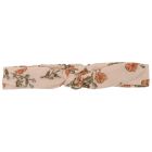 Bandeau élastiqué à nouer - gaze fleurs