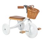 Tricycle vintage Blanc