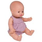 Barboteuse froufrou pétale pour poupée 34 à 37 cm