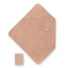 Cape de bain bébé 75x75 cm Color Beige naturel