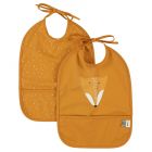 Lot de 2 bavoirs imperméables Mr. Fox
