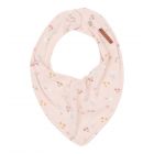 Bavoir bandana Little Pink Flowers