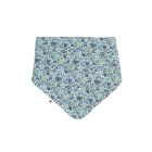 Bavoir bandana Liberty Chamomile Lawn Baby Blue