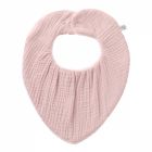 Bavoir-bandana réversible pétale