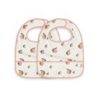 Lot de 2 bavoirs imperméables Peach