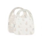 Lot de 2 bavoirs imperméables Miffy Snuffy Nougat