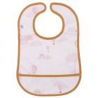 Bavoir en tissu imperméable souple montgolfières