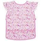 Bavoir imperméable liberty framboise 6-24 mois