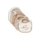 Lot de 5 bavoirs imperméables Woolly