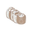 Lot de 5 bavoirs imperméables Miffy Heads