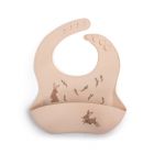 Bavoir en silicone -  Lapin