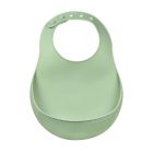 Bavoir en silicone Sage Green