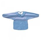 Bavoir tablier col claudine imperméable - carreaux 6/24 mois